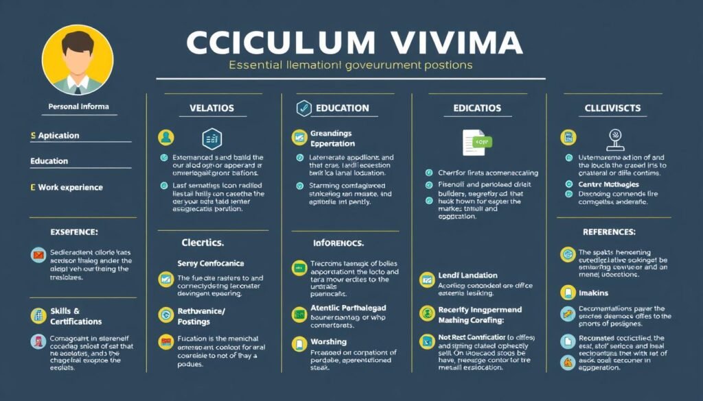 Elementos clave del currículum vitae para puestos estatales Elementos clave del currículum vitae para puestos estatales