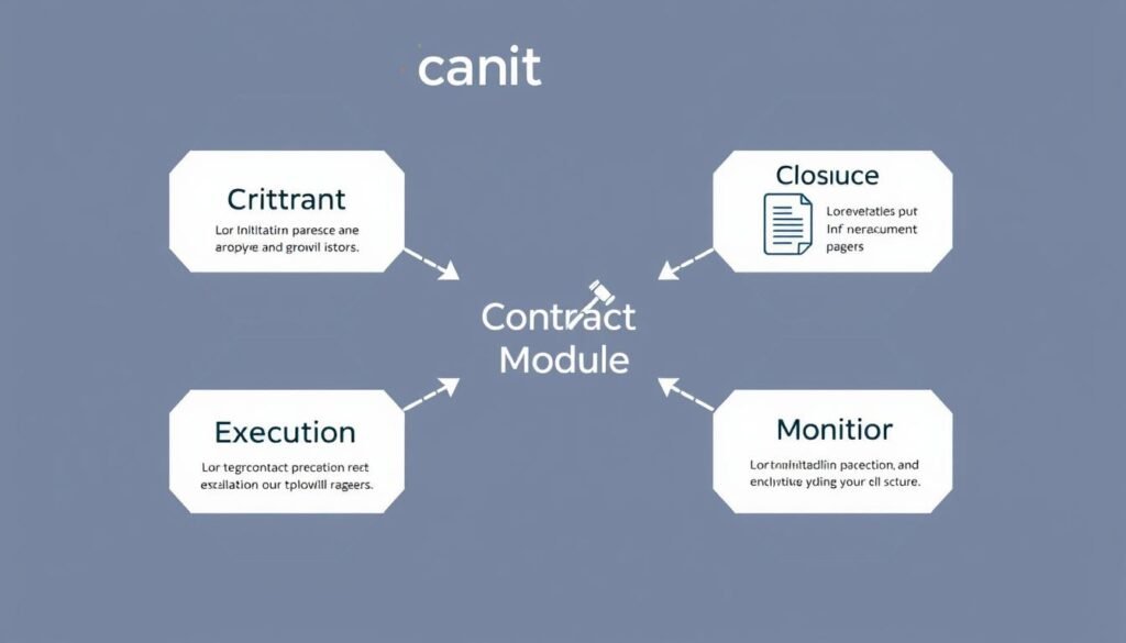 estructura del módulo de contratos