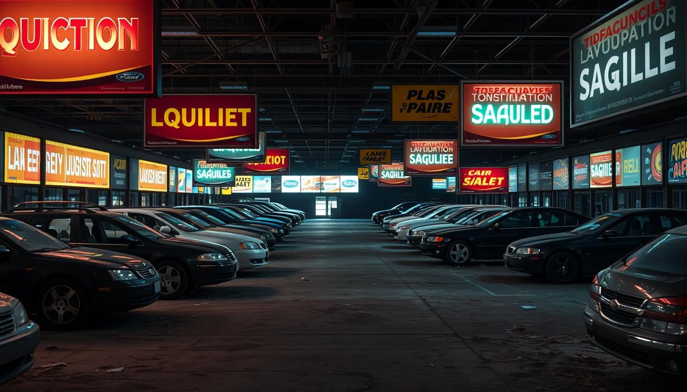 Liquidaciones en la industria automotriz