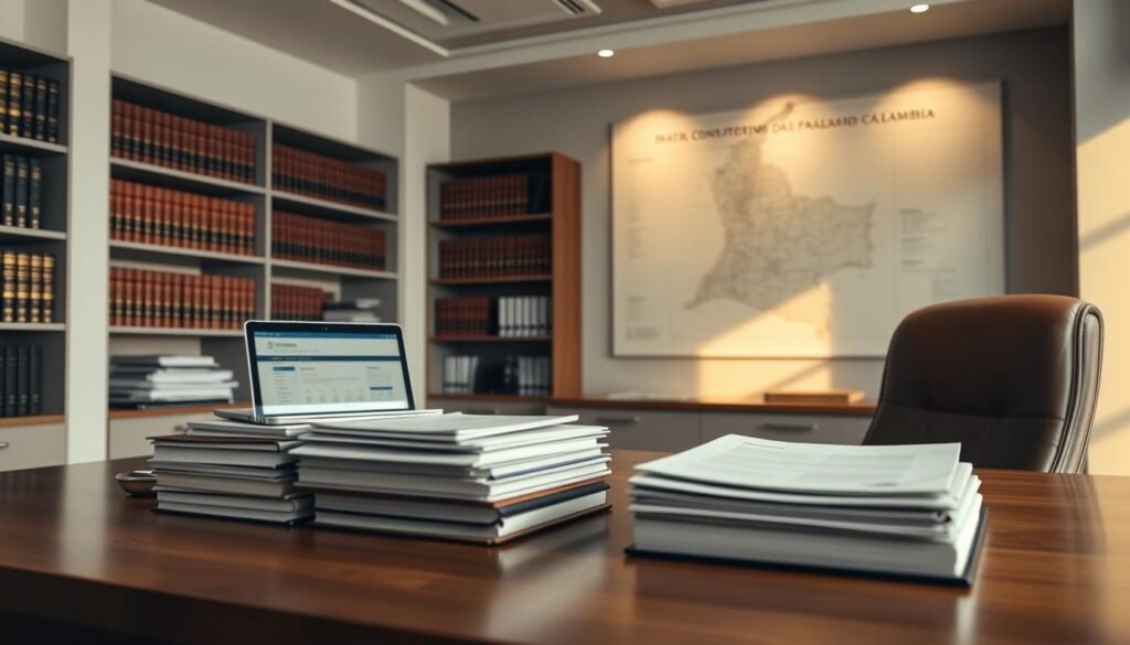 state contracting in Colombia