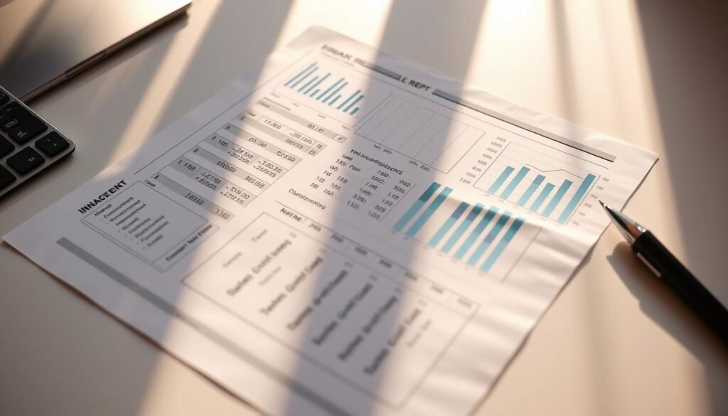 A detailed financial report with a professional layout, featuring neat columns of numeric data, charts, and graphs. The document is presented on a minimalist desk with a clean, modern design. Warm, focused lighting casts shadows, creating depth and emphasizing the financial information. The overall atmosphere conveys a sense of precision, organization, and analytical decision-making, reflecting the expertise required for RUP documentation and compliance. A detailed financial report with a professional layout, featuring neat columns of numeric data, charts, and graphs. The document is presented on a minimalist desk with a clean, modern design. Warm, focused lighting casts shadows, creating depth and emphasizing the financial information. The overall atmosphere conveys a sense of precision, organization, and analytical decision-making, reflecting the expertise required for RUP documentation and compliance.