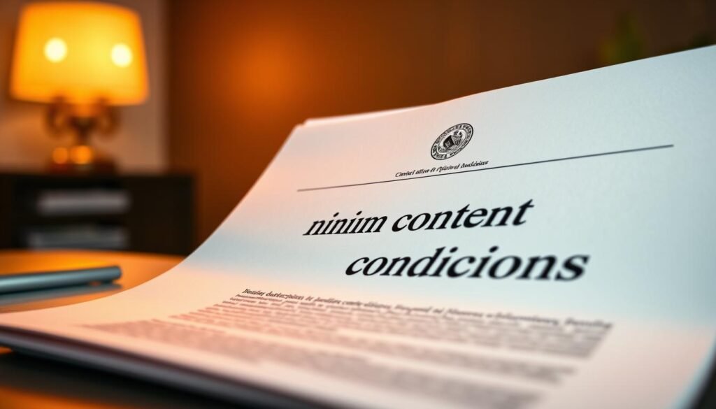 Minimum content pliegos condiciones, displayed on a government document with official seals and insignia. The document is partially unfurled, revealing crisp, clean pages with neatly organized text and sections. Warm, ambient lighting casts a professional, authoritative tone. The overall composition is balanced, with the document taking center stage, surrounded by a minimalist, office-like setting. Subtle shadows and depth of field guide the viewer's attention to the key details. The mood is one of clarity, compliance, and institutional reliability, reflecting the importance of this legal contract framework. Minimum content pliegos condiciones, displayed on a government document with official seals and insignia. The document is partially unfurled, revealing crisp, clean pages with neatly organized text and sections. Warm, ambient lighting casts a professional, authoritative tone. The overall composition is balanced, with the document taking center stage, surrounded by a minimalist, office-like setting. Subtle shadows and depth of field guide the viewer's attention to the key details. The mood is one of clarity, compliance, and institutional reliability, reflecting the importance of this legal contract framework.