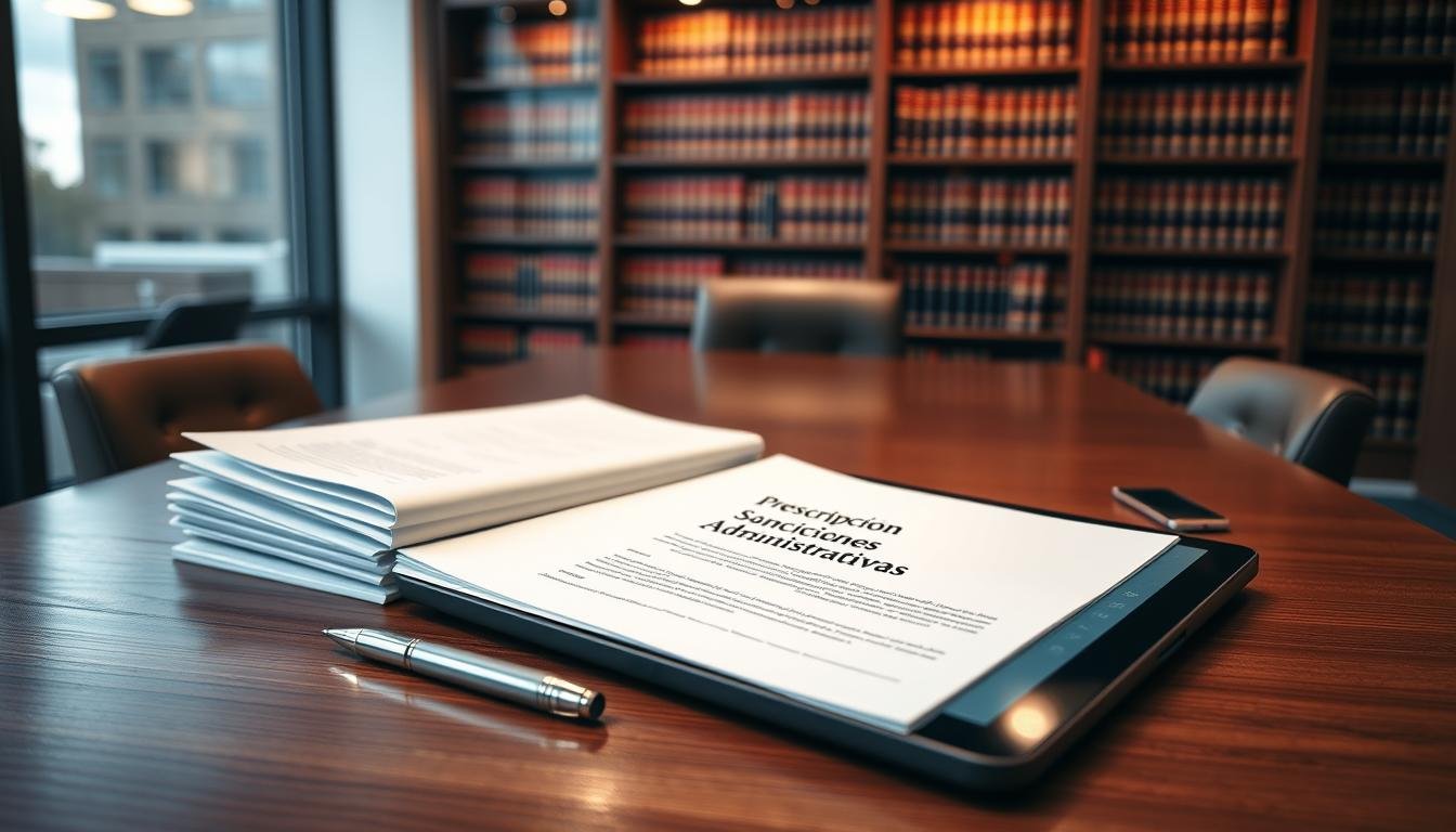 prescripción sanciones administrativas Colombia