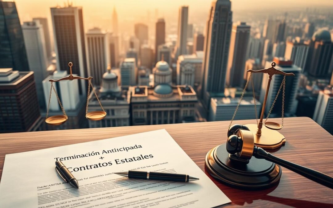 terminación anticipada contratos estatales: My Expertise in Colombia