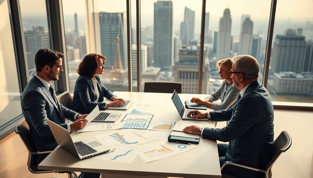 A scene depicting political oversight and public debate, featuring a diverse group of three professionals in business attire engaged in a lively discussion around a modern conference table. The atmosphere is charged with a sense of urgency and determination, as charts and laptops are scattered across the table, showcasing data and news updates. In the background, a large window reveals a city skyline, symbolizing transparency and accessibility. Soft, natural lighting filters through, casting warm tones across the room, enhancing the collaborative mood. The camera angle is slightly elevated, capturing both the dynamics of the group and the surrounding environment, emphasizing the importance of political control and community engagement in governance. A scene depicting political oversight and public debate, featuring a diverse group of three professionals in business attire engaged in a lively discussion around a modern conference table. The atmosphere is charged with a sense of urgency and determination, as charts and laptops are scattered across the table, showcasing data and news updates. In the background, a large window reveals a city skyline, symbolizing transparency and accessibility. Soft, natural lighting filters through, casting warm tones across the room, enhancing the collaborative mood. The camera angle is slightly elevated, capturing both the dynamics of the group and the surrounding environment, emphasizing the importance of political control and community engagement in governance.
