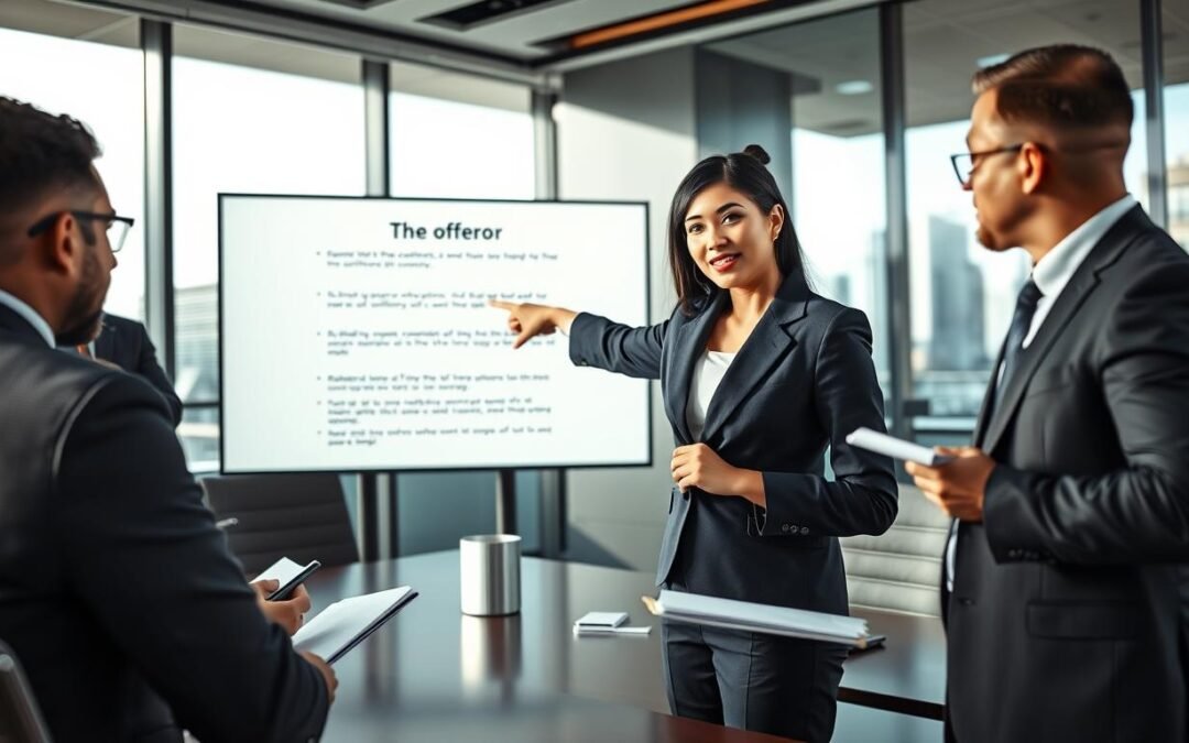 Identifico Quien seria el oferente en Contratos y Negocios