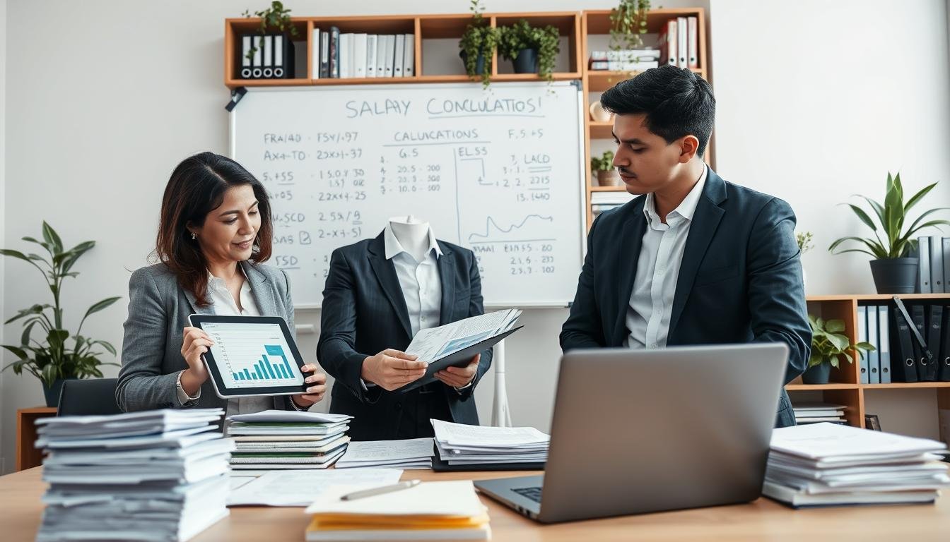 calcular salarios en contratos