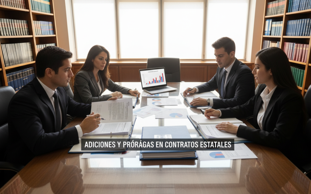Adiciones y Prórrogas en Contratos Estatales: Límites Legales