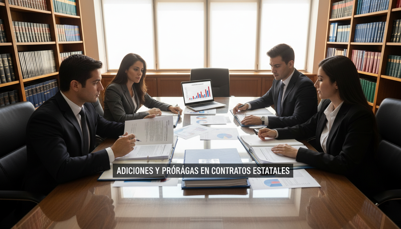 adiciones y prorrogas en contratos estatales adiciones y prórrogas en contratos estatales