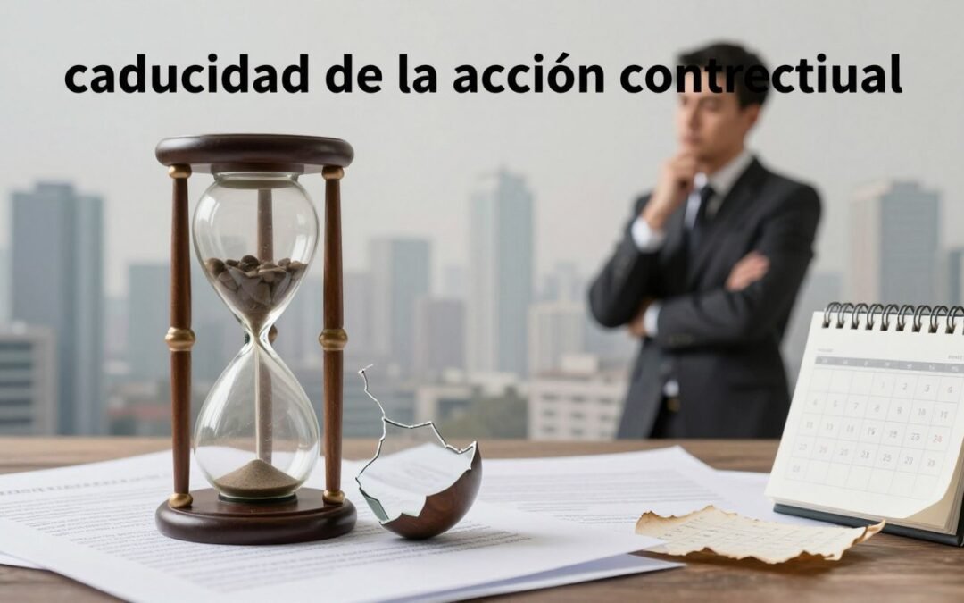 Caducidad de la Acción Contractual: Plazos que No Puede Dejar Vencer