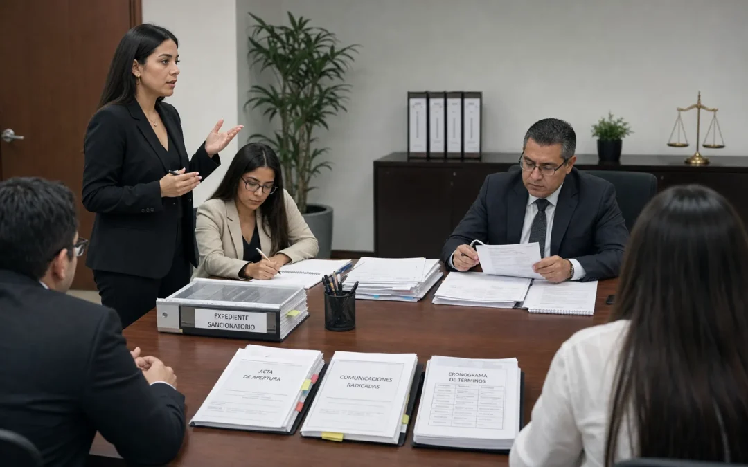 Asesoría jurídica especializada en procesos sancionatorios