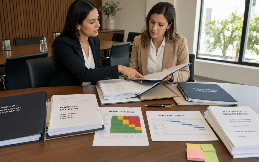 Asesoría legal para empresas antes de una licitación